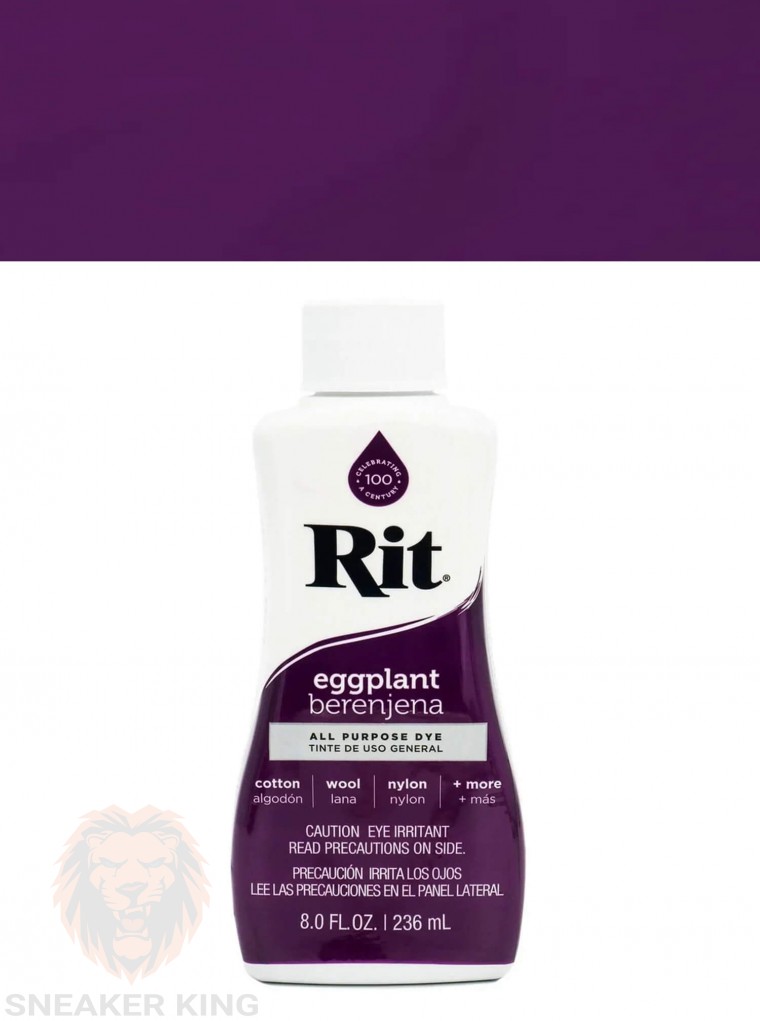 Барвник для натуральних тканин RIT All-Purpose Dye Eggplant (баклажановий), 236 мл